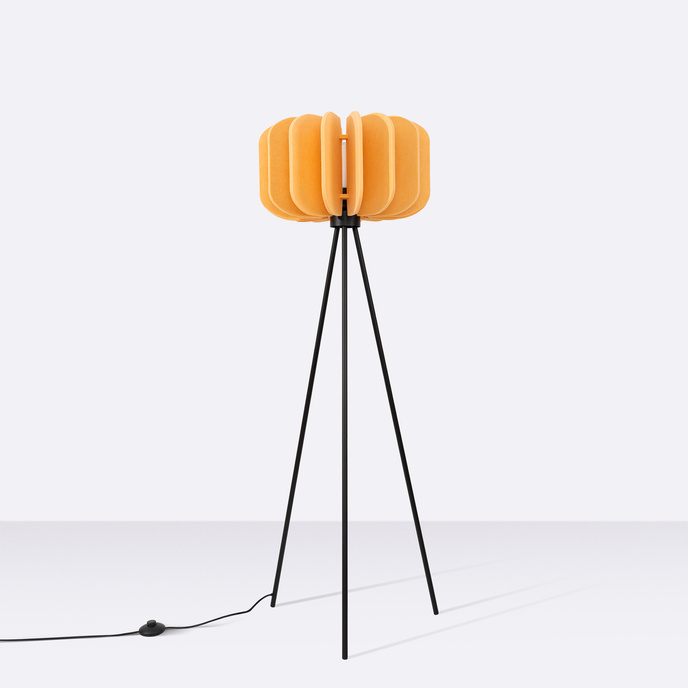 Staande lamp MULA 45 geel