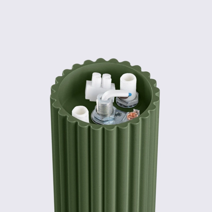 Plafondlamp HALO olijfgroen IP44