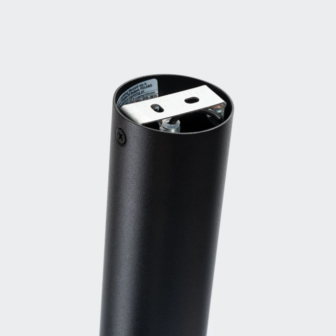 Plafondlamp NERO 22,5 zwart/chroom