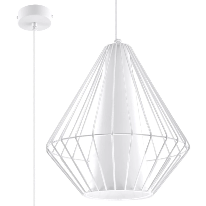 Hanglamp DEMI wit
