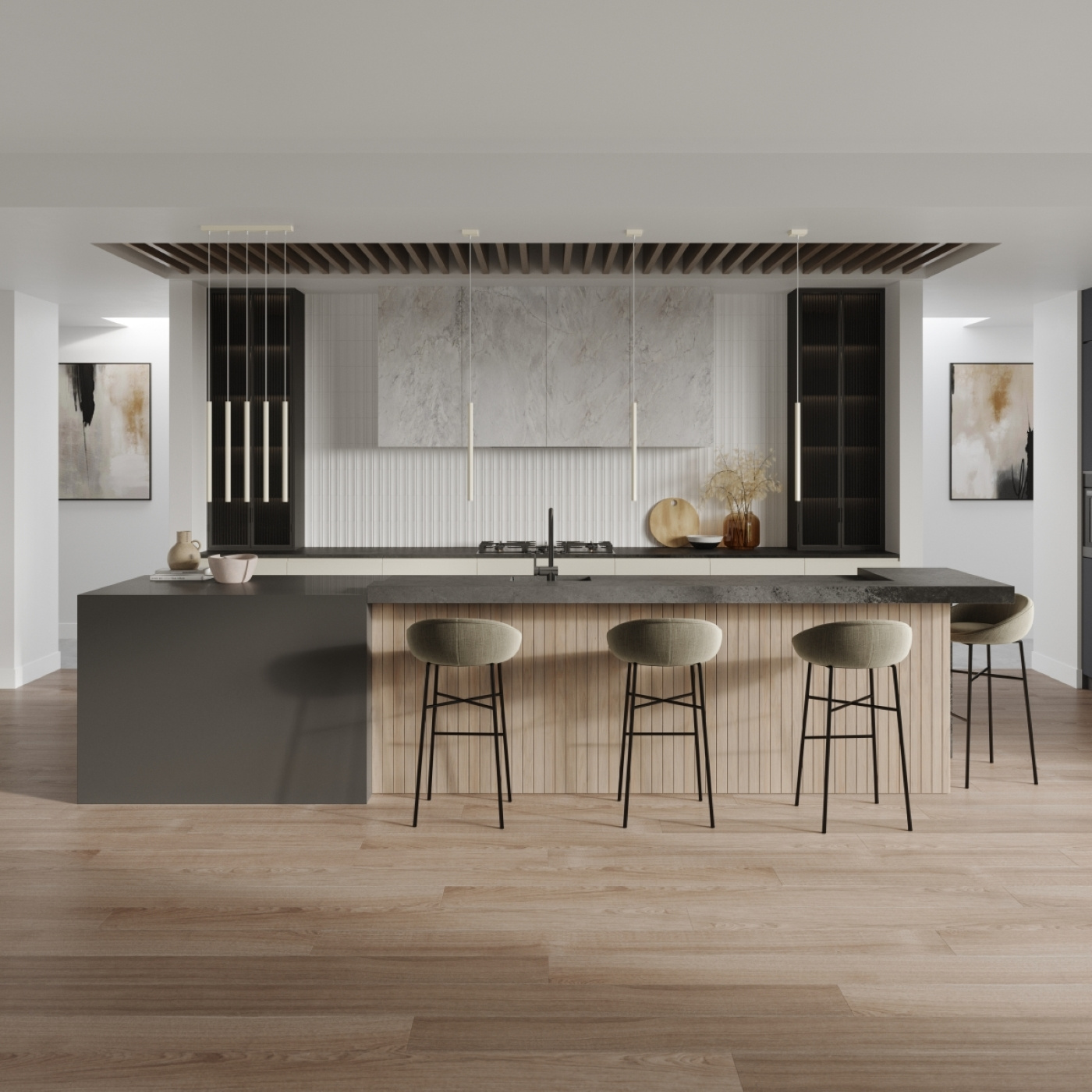 Wandlamp PASTELO 2 beige