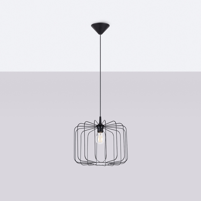 Hanglamp SKAAR zwart