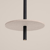 Hanglamp FELTRO 1 zwart/beige