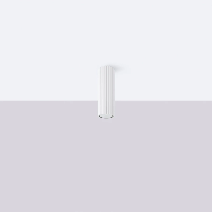 Plafondlamp KARBON 20 wit