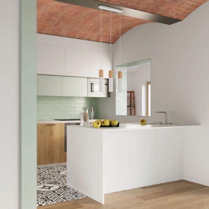 Hanglamp PABLO 2 wit