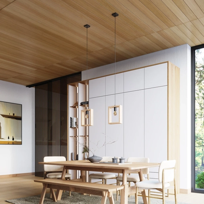 Hanglamp ARIES natuurlijk hout