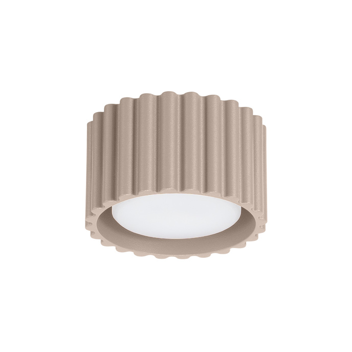 Plafondlamp AURA 1 taupe Gx53