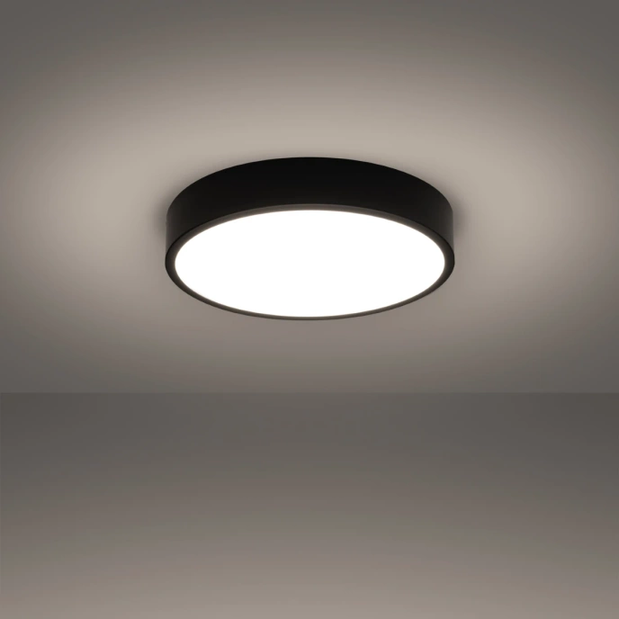 Plafondlamp ONYX 40 zwart LED 3000K