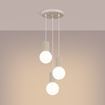 Hanglamp HALO 3P beige
