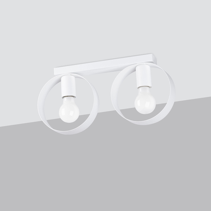 Plafondlamp TITRAN 2 wit