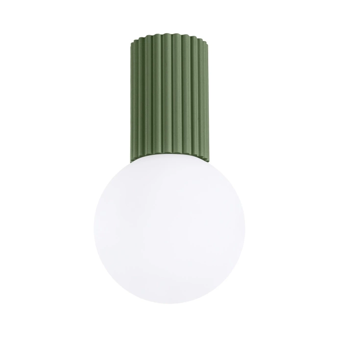 Plafondlamp HALO olijfgroen IP44