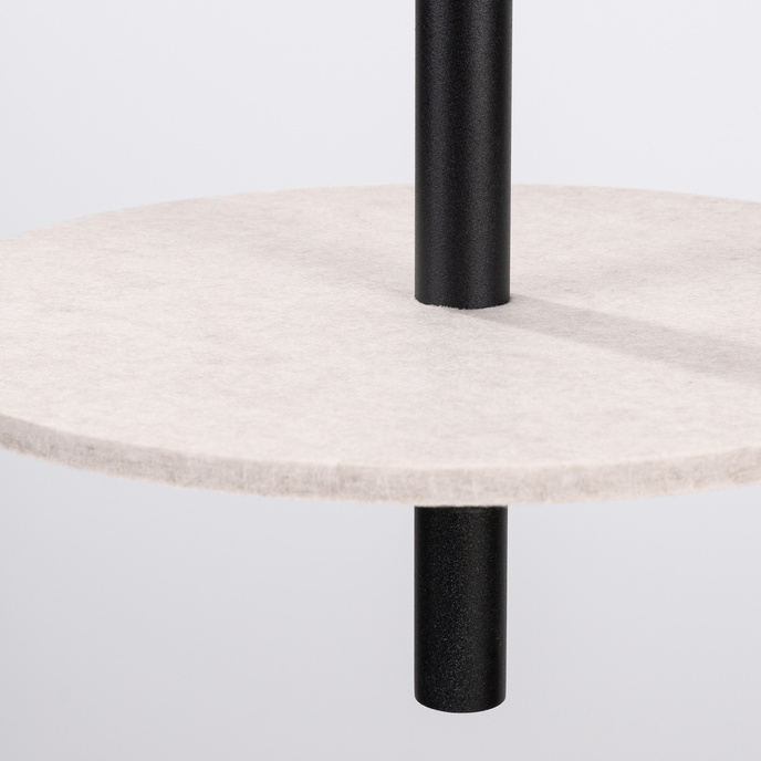 Hanglamp FELTRO 1 zwart/beige