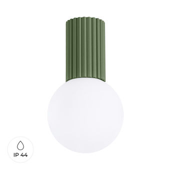 Plafondlamp HALO olijfgroen IP44