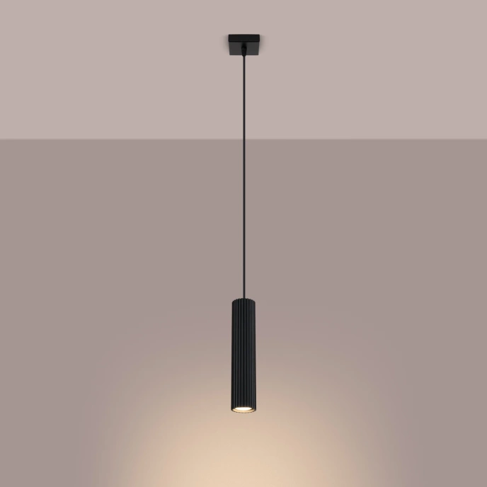 Hanglamp KARBON 1 zwart