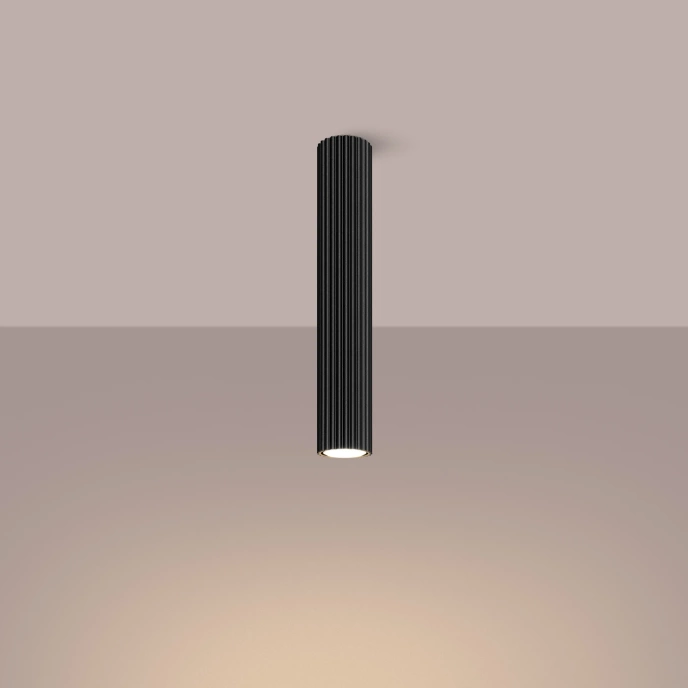 Plafondlamp KARBON 40 zwart