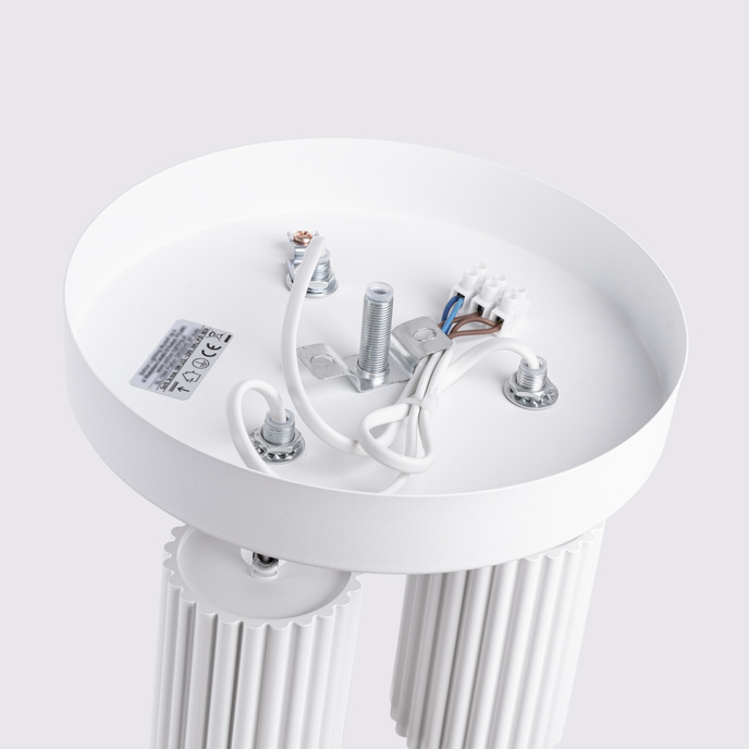 Plafondlamp KARBON 3P wit