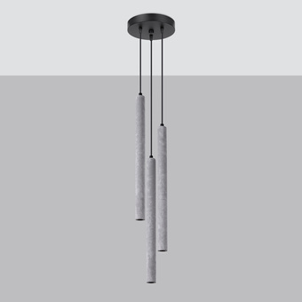 Hanglamp PASTELO 3P beton