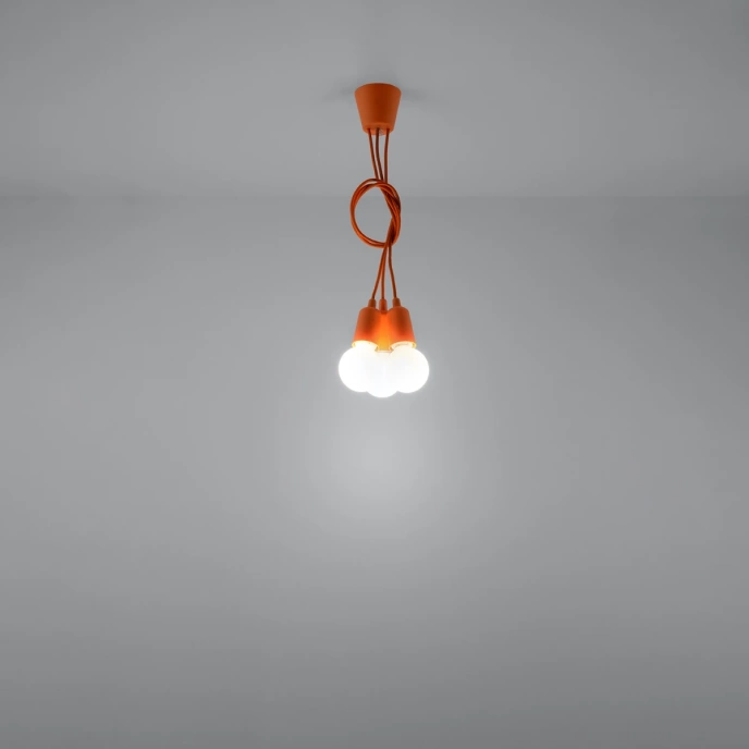 Hanglamp DIEGO 3 oranje