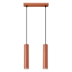 Hanglamp LAGOS 2 rood oker