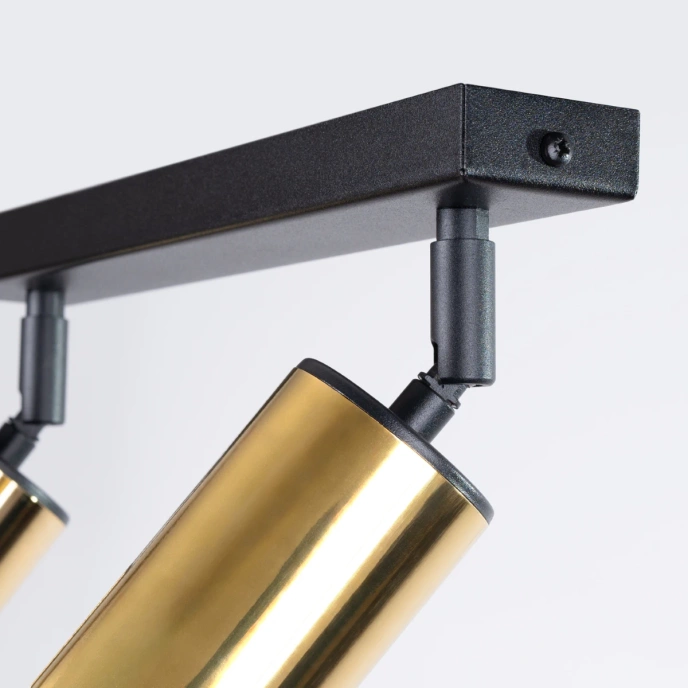 Plafondlamp WINX 2 zwart/goud