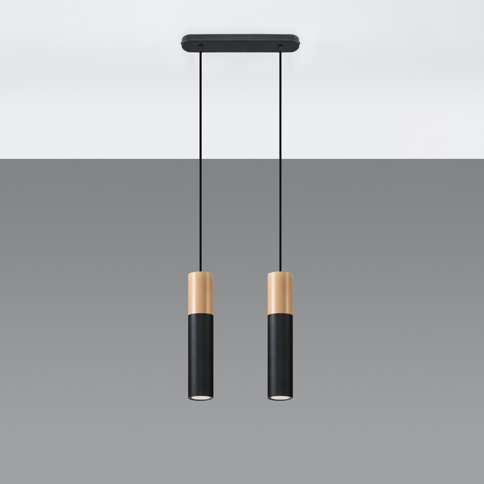 Hanglamp PABLO 2 zwart