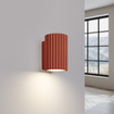 Wandlamp KARBON 10 rood oker