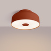Plafondlamp OMIQ rood oker