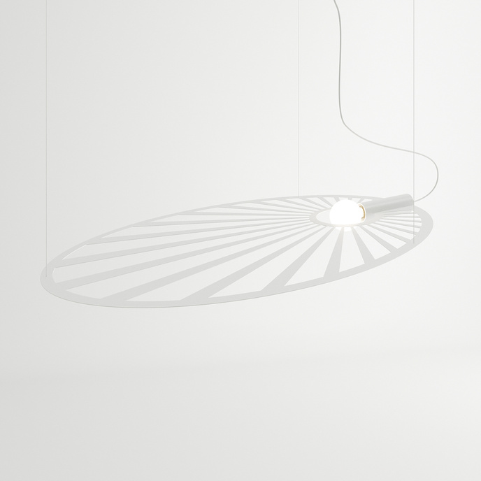 Hanglamp LEHDET wit