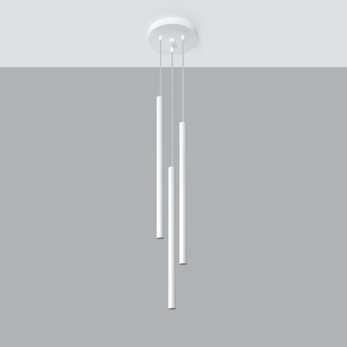 Hanglamp PASTELO 3P wit