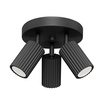 Plafondlamp KARBON 3P zwart
