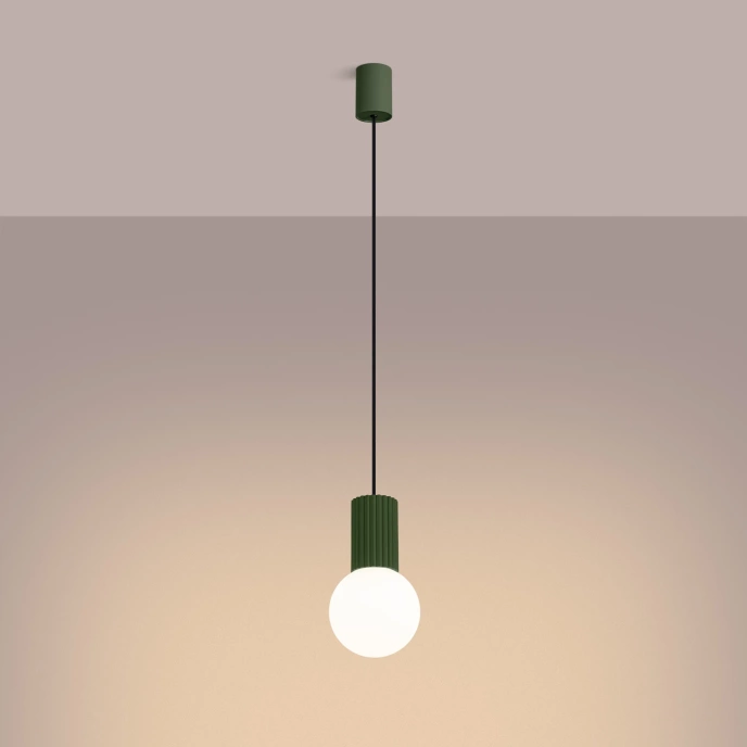 Hanglamp HALO 1 olijfgroen