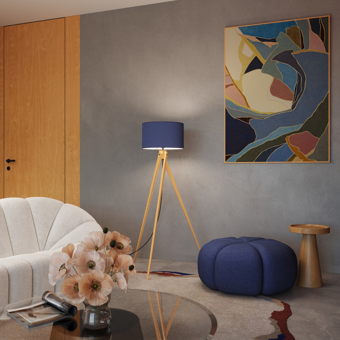 Staande lamp NATT marine