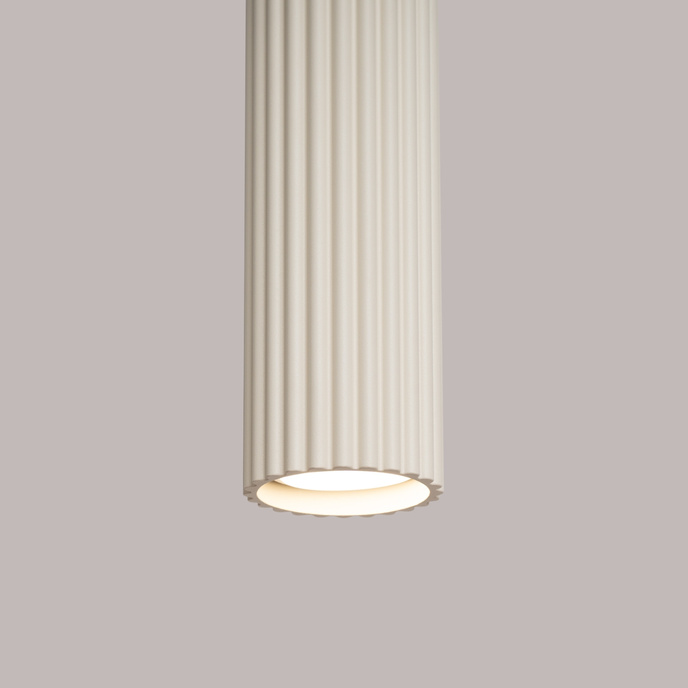 Hanglamp KARBON 1 beige