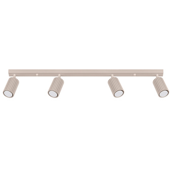 Plafondlamp KARBON 4L taupe