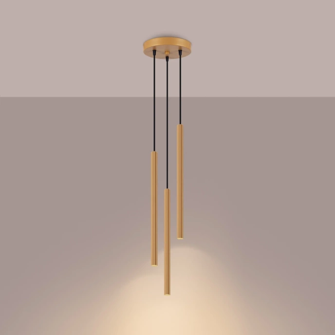 Hanglamp ARCHE 3P goud