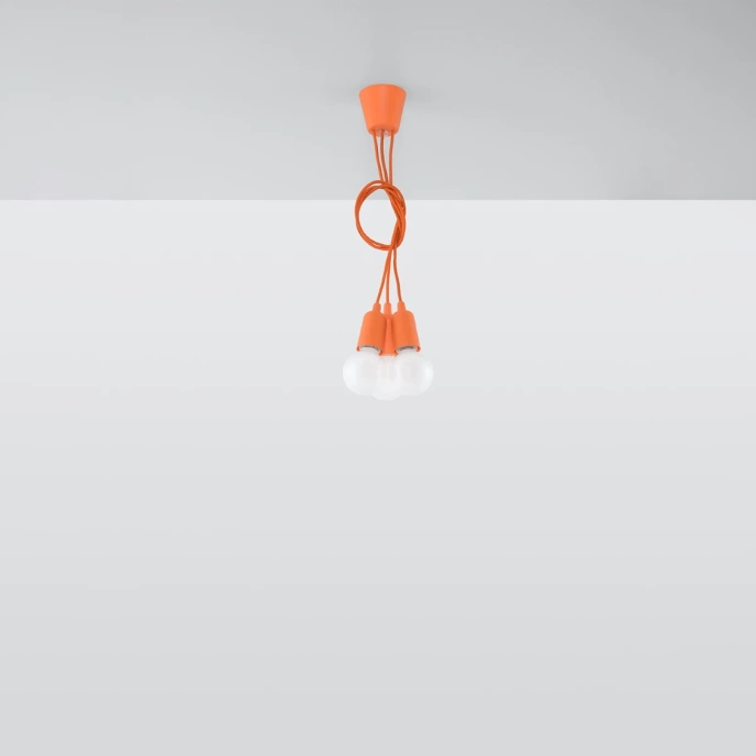 Hanglamp DIEGO 3 oranje