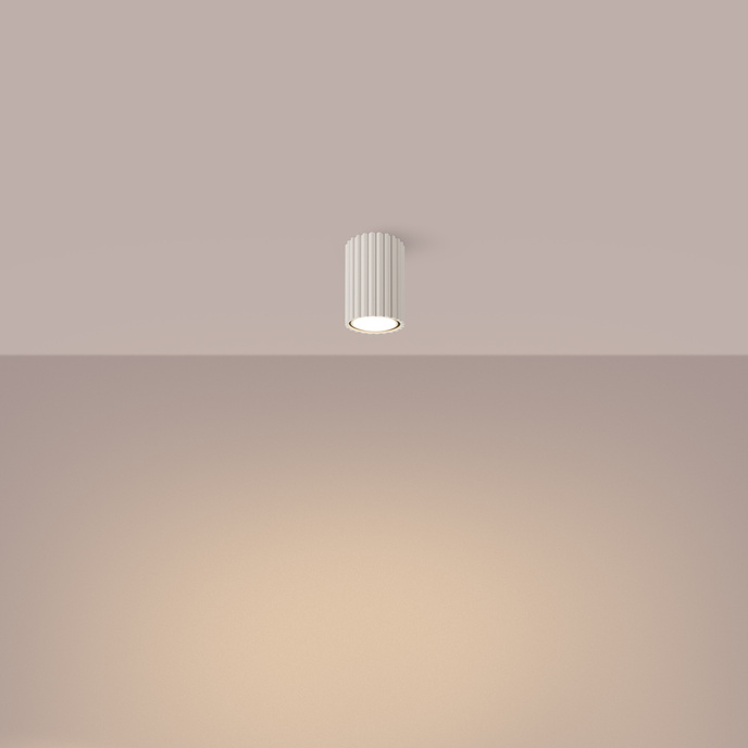 Plafondlamp KARBON 10 beige