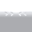 Plafondlamp RING 4L wit