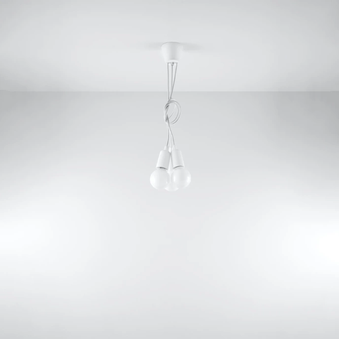 Hanglamp DIEGO 3 wit