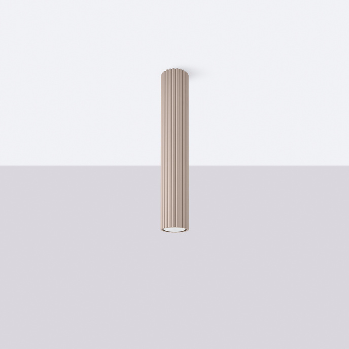 Plafondlamp KARBON 40 taupe