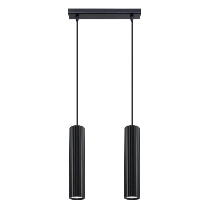 Hanglamp KARBON 2 zwart