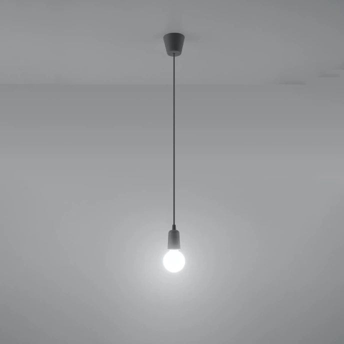 Hanglamp DIEGO 1 grijs