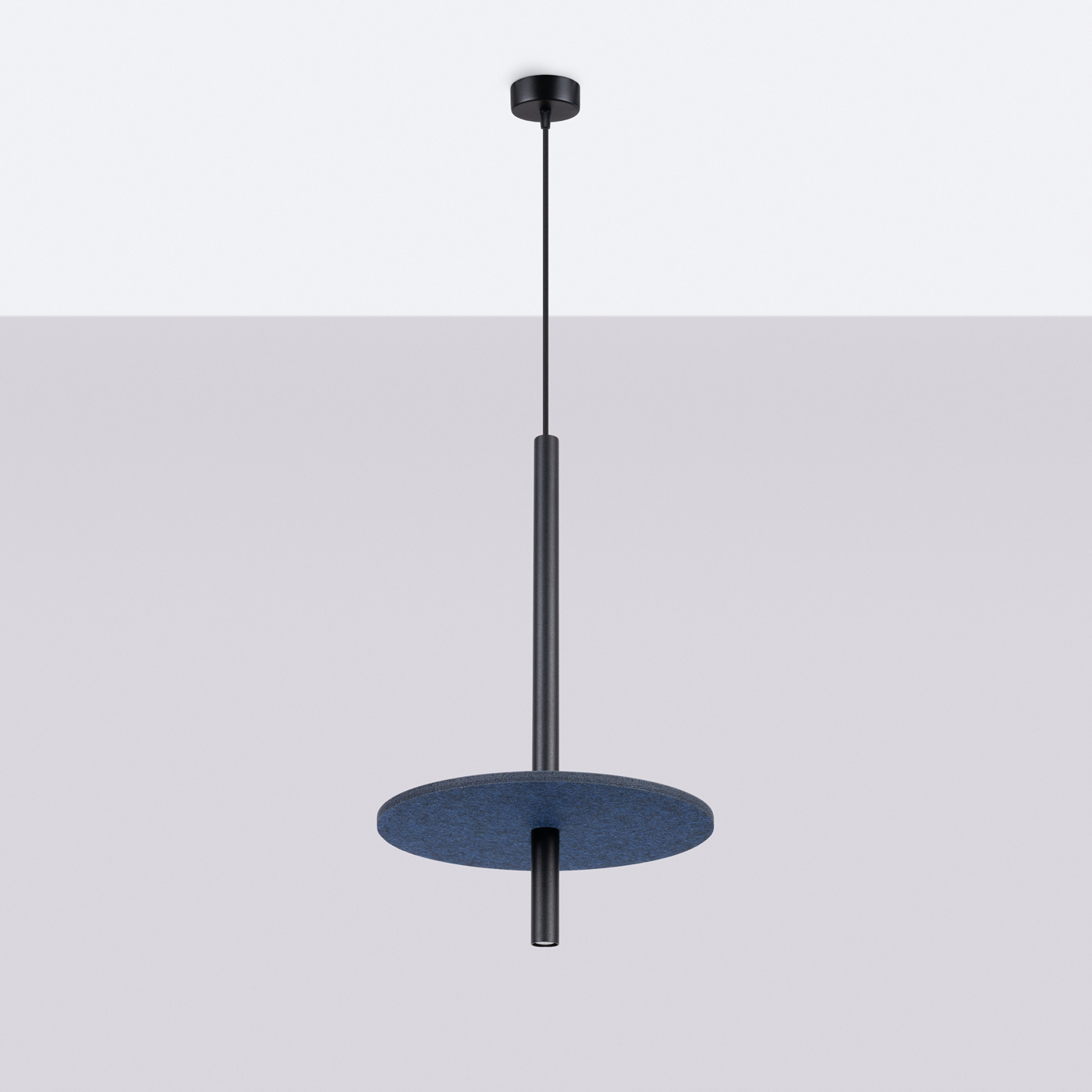 Hanglamp FELTRO 1 zwart/navy