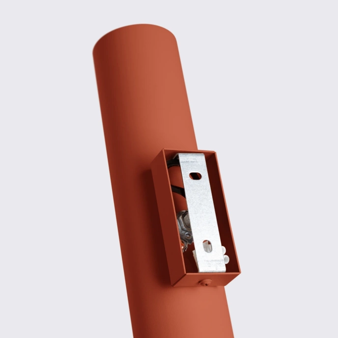 Wandlamp LAGOS 2 rood oker