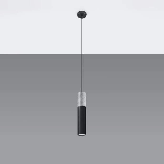 Hanglamp BORGIO 1 zwart