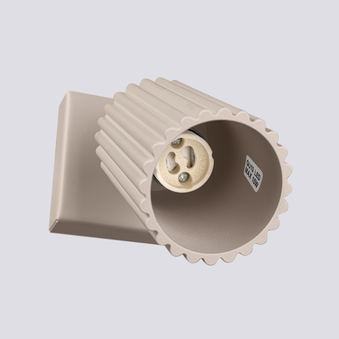 Wandlamp KARBON 20 taupe