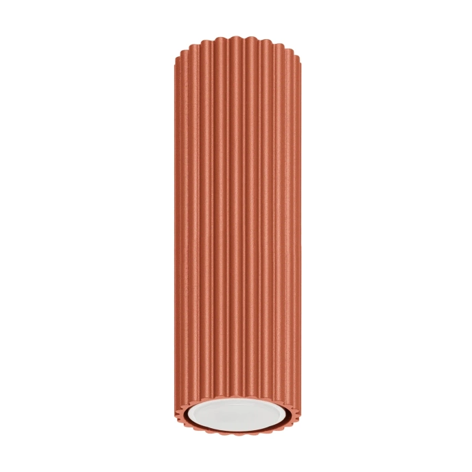 Plafondlamp KARBON 20 rood oker