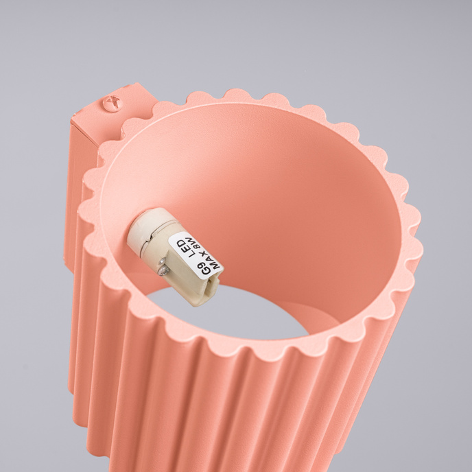 Wandlamp AURA perzik G9