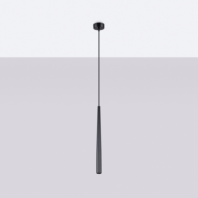 Staande lamp BLISS 1 zwart