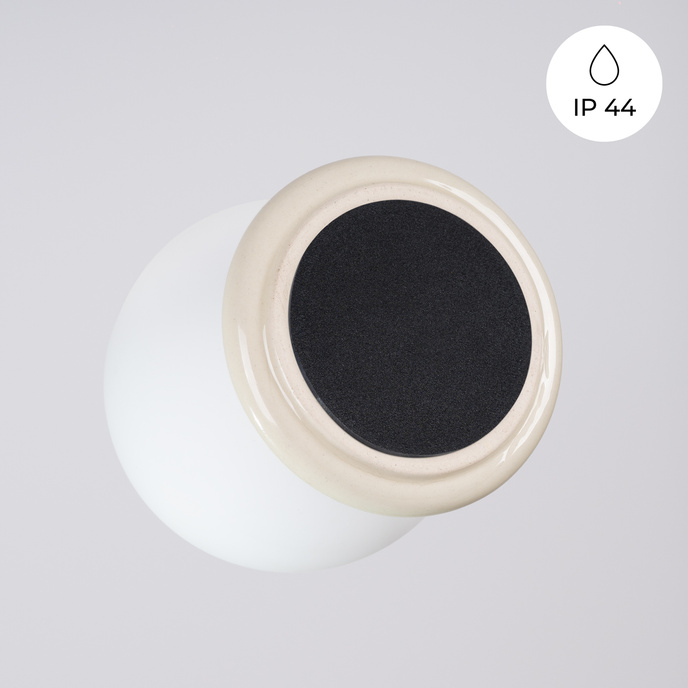 Wandlamp ZORI beige IP44